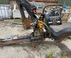 Used mustang back hoe  to fit skid steer