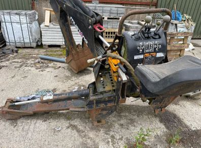 Used mustang back hoe  to fit skid steer
