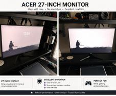 27 inch acer gaming monitor