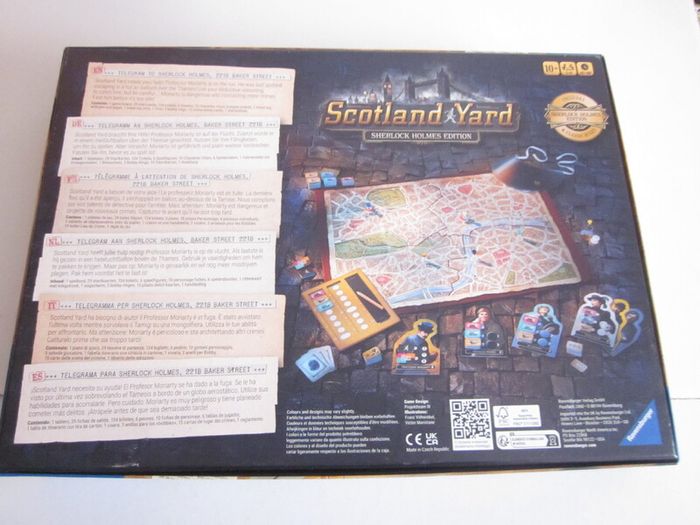 Scotland Yard Sherlock Homes Edition Board Game