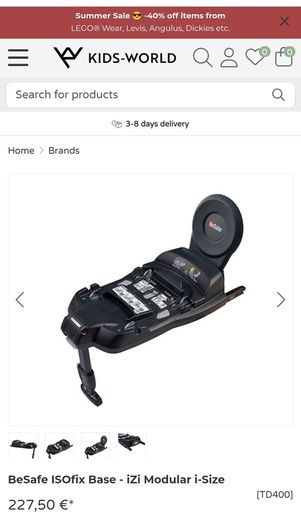 BeSafe Car Seat base