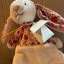 Jellycat Blossom Cream Bunny 'Berry' Comforter new Image 4