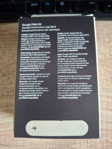 Google Fitbit Air