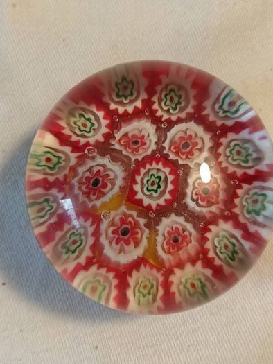 Murano Millefiori Paperweight