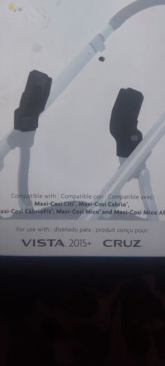Brand new uppababy vista cruz maxi cosi adapters