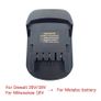 Battery Adapter  DM18MTB For Dewalt/Milwaukee 18/20V Batteries Convert To For Metabo 18V Power Lithium Battery Image 2