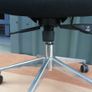 Durable strong Erognematic black office chair Image 2