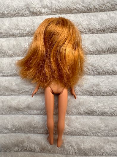Arklu Lottie Doll Blonde Hair Blue Eye Princess Doll Tiara Loose legs approx. 18 cm. Used Please see photos