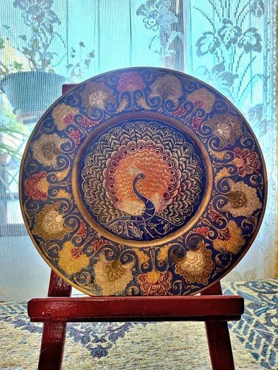 Decorative brass plate