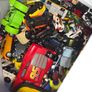 big bag of cars and a few wrestlers Image 4