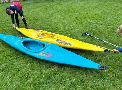 12' kids Canoe Kayak for sale x 2