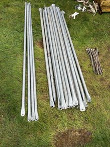 Polytunnel / storage tunnel bracing and arches