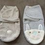 2 x baby swaddles / baby footmuff  like new Image 9