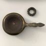 Antique French Solid Brass Candleholder Image 8