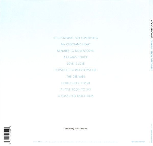 Jackson Browne - "Downhill from everywhere"  2LP Gatefold