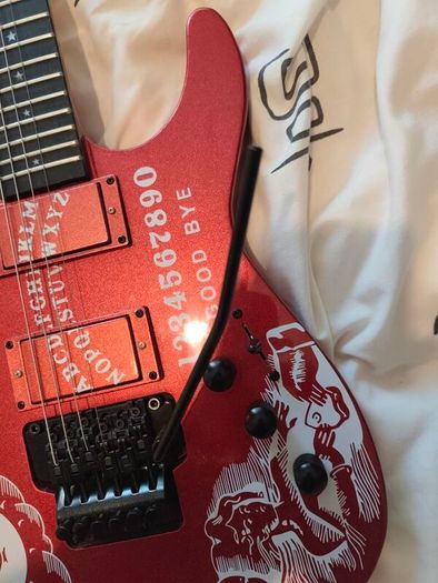 Kirk Hammett electric guitar"ouija" copy