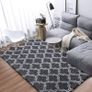 ug for Living Room, Non-Slip Rug, Soft Rug, Shaggy Rug, Rectangular Rug, Luxury Comfortable for Living Room, Bedroom, Floor Mat (Light Black, 135 x 185 cm) Image 5