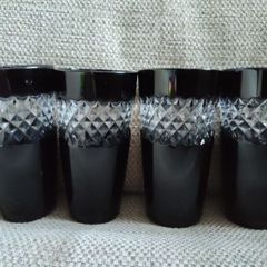 4 Small John Rocha For Waterford Glasses