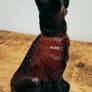 Vintage Shepherd Dog Glass Decanter. Image 4