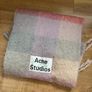 Acne Studios Pink Patterned Striped Scarf dupe Image 3