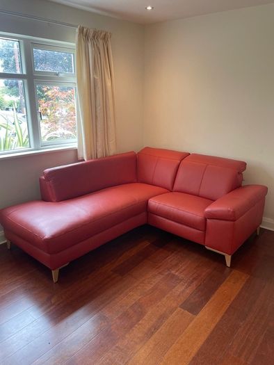 Sofa with chaise - excellent condition