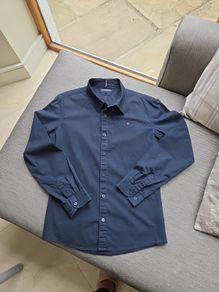 Tommy hilfiger boys navy shirt age 14