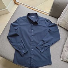Tommy hilfiger boys navy shirt age 14