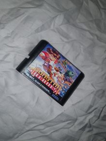 gunstar heroes sega mega drive reproduction cartridge not original