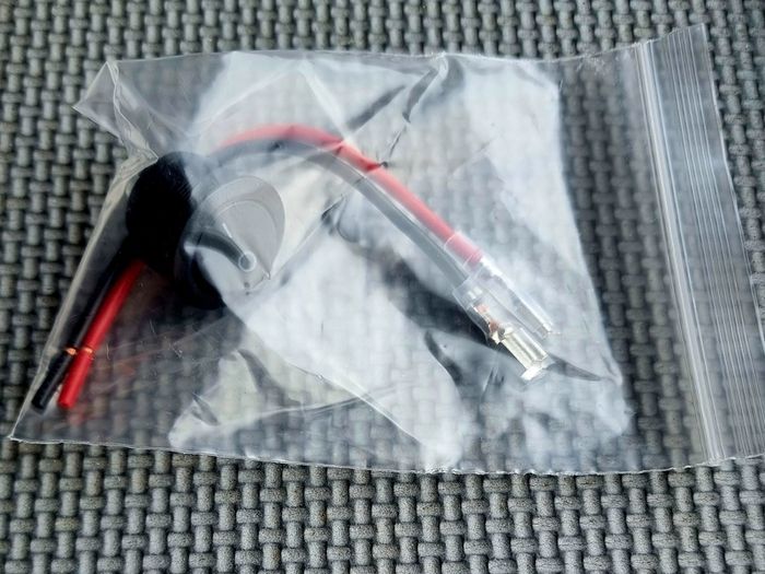 Black Round Rocker Switch 2-Pin, KCD-1, new.