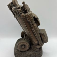 Vintage Stuart Houghton Golf Caddy Paperweight