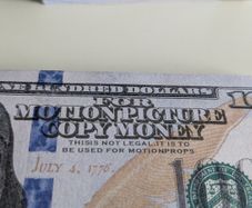 Prop money for movies, theater, etc