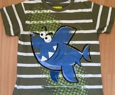Next boys shark t-shirt, 4-5y