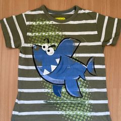 Next boys shark t-shirt, 4-5y