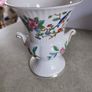VINTAGE SET OF 2 AT 20.00 e EACH  Aynsley Urn Vase, Pembroke Pattern, Large Two Handled Vase, Birds and Flowers, Collectible Aynsley, English Fine Bone China Image 6