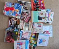 collection of craft books