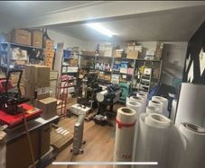 Office to co-rent with sign maker installer van wrapper