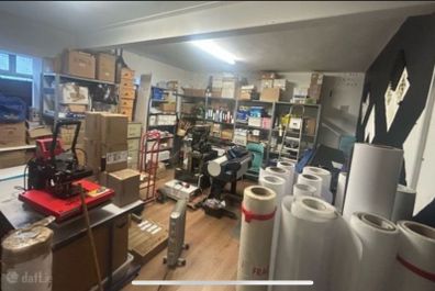 Office to co-rent with sign maker installer van wrapper