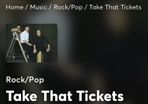 Take That Concert Tickets