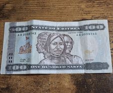 Eritrea, 100 Nafka banknote, 24.5.1997 - free standard postage