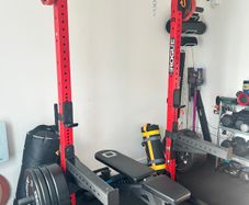 Rogue SML-2C Squat Stand & Accessories