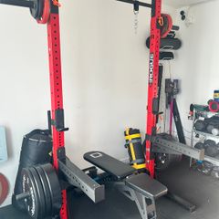 Rogue SML-2C Squat Stand & Accessories