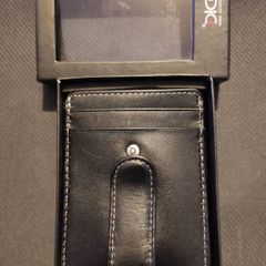 Dice Leather credit card and money clip