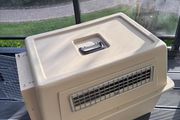 International Pet Carrier. Cream, Beige.