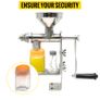 Manual Oil Press Machine 304 Stainless Steel for DIY Seed Nut Peanut Oil Expeller Extractor Household Cold Oil Extractor Image 7