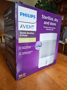 Philips Avent Premium Baby Bottle Steriliser and Dryer (Model SCF293)