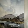 Original Irish Landscape Watercolour - "Slemish Mountain & Braid River Co. Antrim" by E. McMullin Image 5