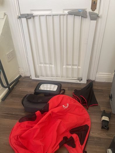Free baby cot, travel cot, and other items