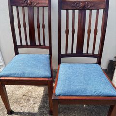 6x Vintage Mahogany Dining Chairs
