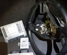 01 04 Bmw 316 E46 1.8 16v Petrol Coupe Ecu Lock Set Kit 7527313