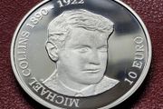 Eire 2012 Michael Collins Silver Proof 10 Euro Coin